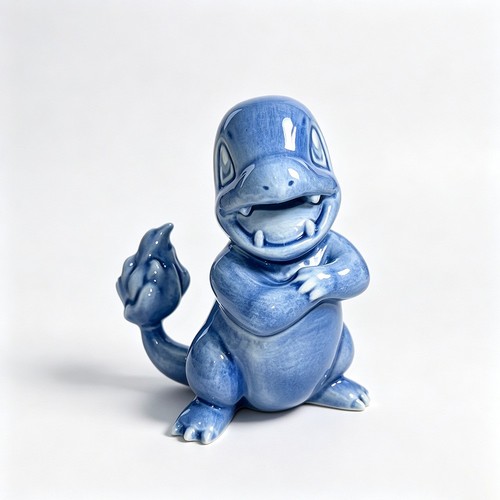 Handcrafted blue white - blue,