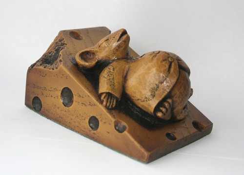 Church mouse asleep - church, on