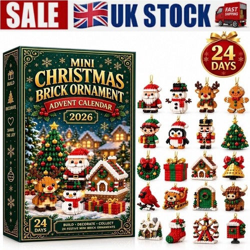 Mini christmas brick - mini, ornament