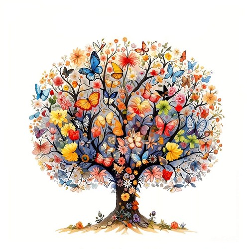 Unique wooden tree life - unique,