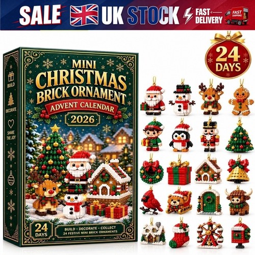 Mini christmas brick - brick, ornament