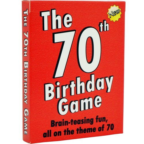 Unique 70th birthday - unique,
