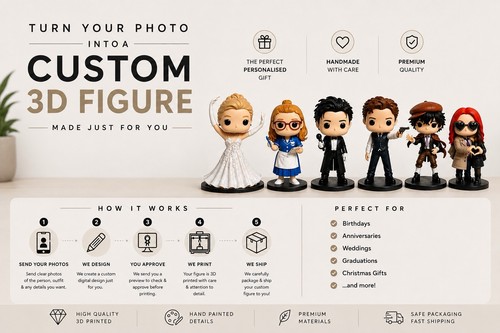 Personalised custom printed - personalised, 3d