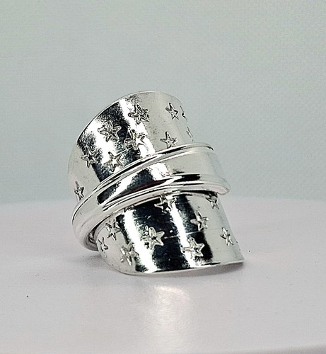 Spoon ring silver plated - ring,,
