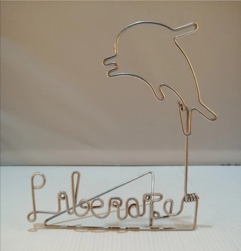 Unique dolphin liberate wire - dolphin,