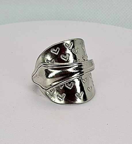 Spoon ring silver plated - ring,,