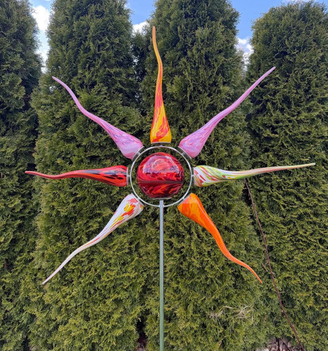 Xxl glass sun 190cm garden - glass,