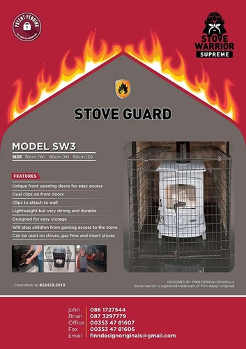 Stove warrior guard - stove,