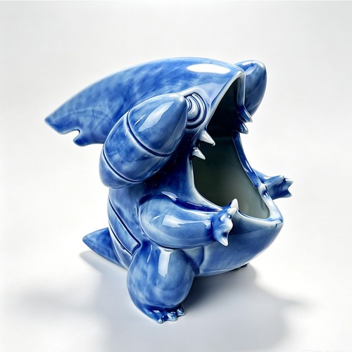 Handcrafted blue white - handcrafted,