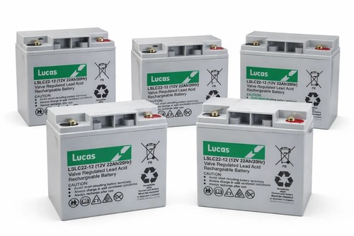 Lucas 12v 22ah batteries - 5,