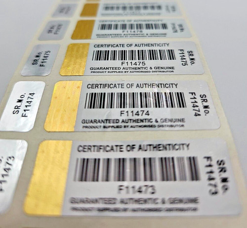 Coa certificate - coa, of