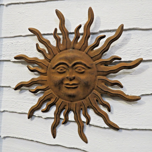 Metal sun wall - wall, art,
