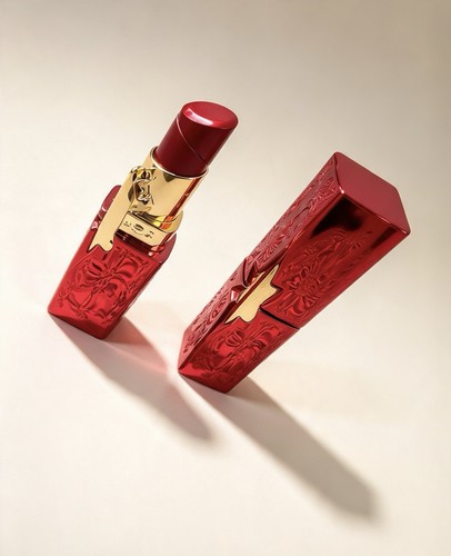 Red lipstick shaped wasp - lipstick,