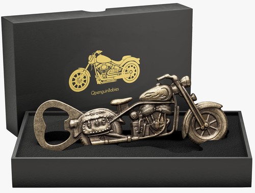 Unique motorcycle beer gifts - beer,